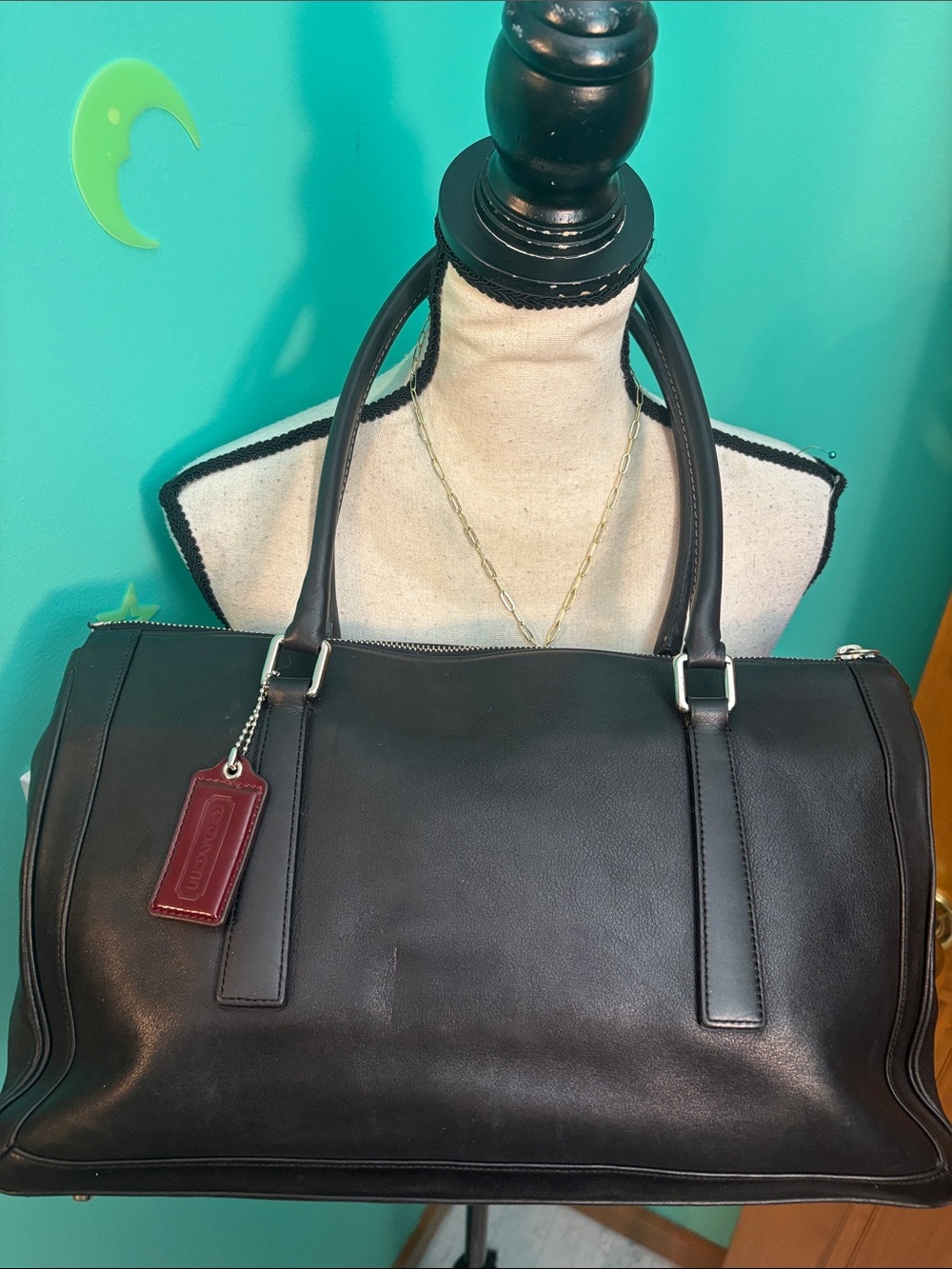 Coach Vintage Bonnie Legacy Leather Top-Handle Satchel